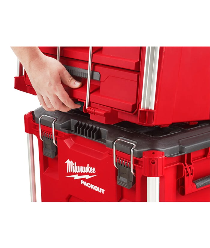 Caja Cajonera Milwaukee Packout Herramientas Pergamino