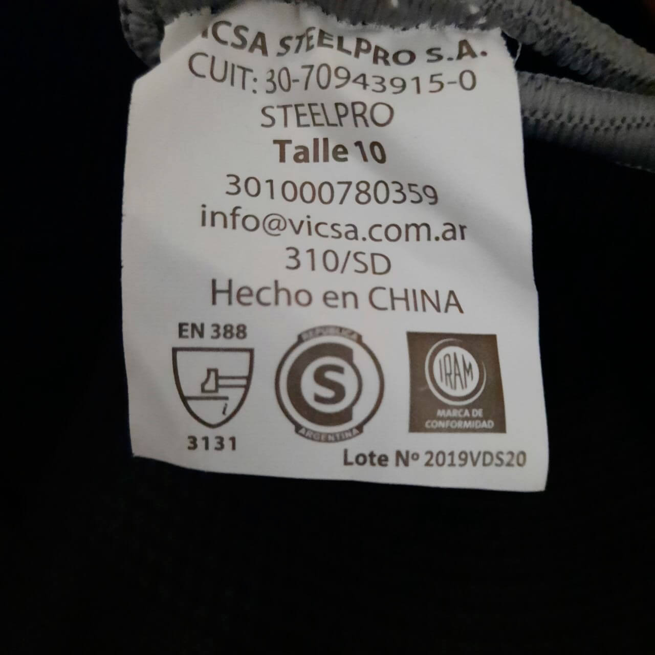 Guante Tactil Poliéster NEGRO bañando en Poliuretano SteelPro Multiflex - Imagen 3