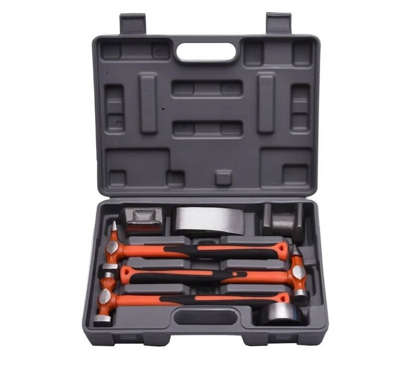 Juego Set Kit Chapista 7 piezas Harden 590527