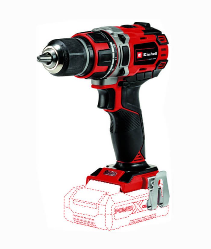 Taladro Atornillador Inalámbrico A Batería 18V 13mm Brushless Einhell TE-CD 18/50 Li BL Solo
