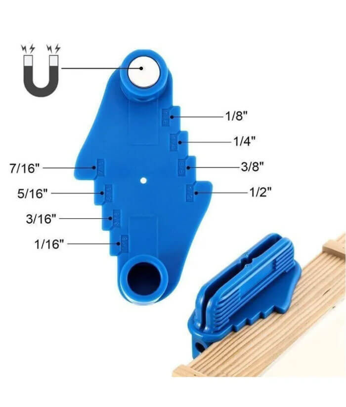 Buscador de Centro Centrador Multifunción Magnético Ruhlmann RU51306 - Imagen 3
