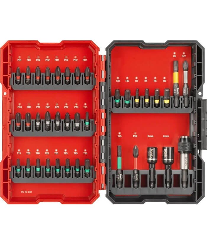 Juego Set Kit Puntas Impacto 37 pzas Kwb - Imagen 2