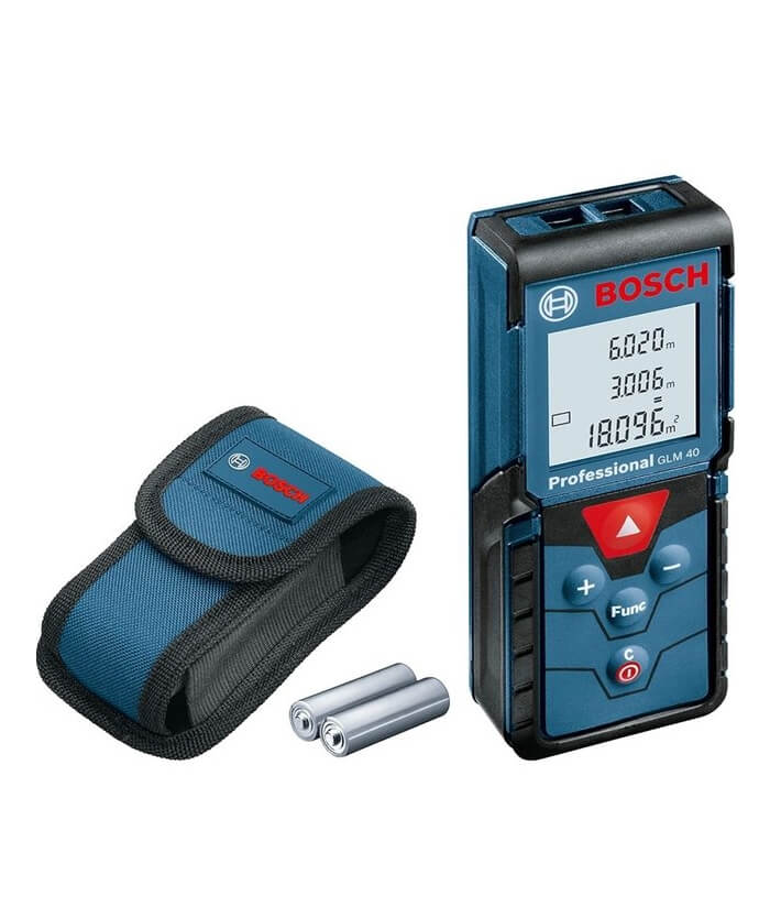 Medidor Láser de Distancia 40 mts Bosch GLM 40