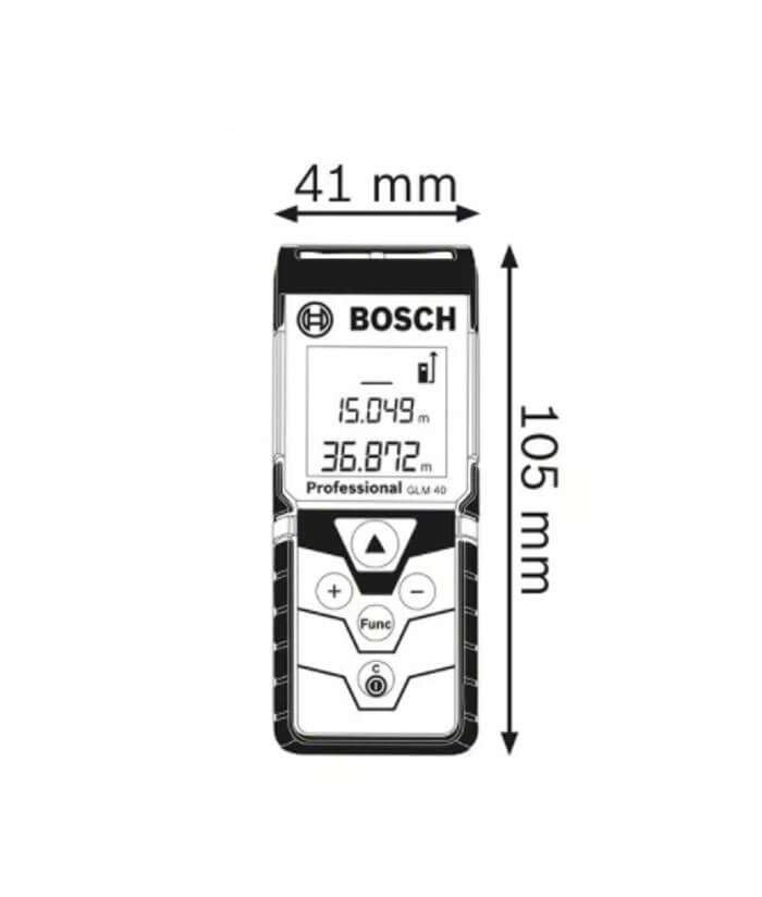 Medidor Láser de Distancia 40 mts Bosch GLM 40 - Imagen 3