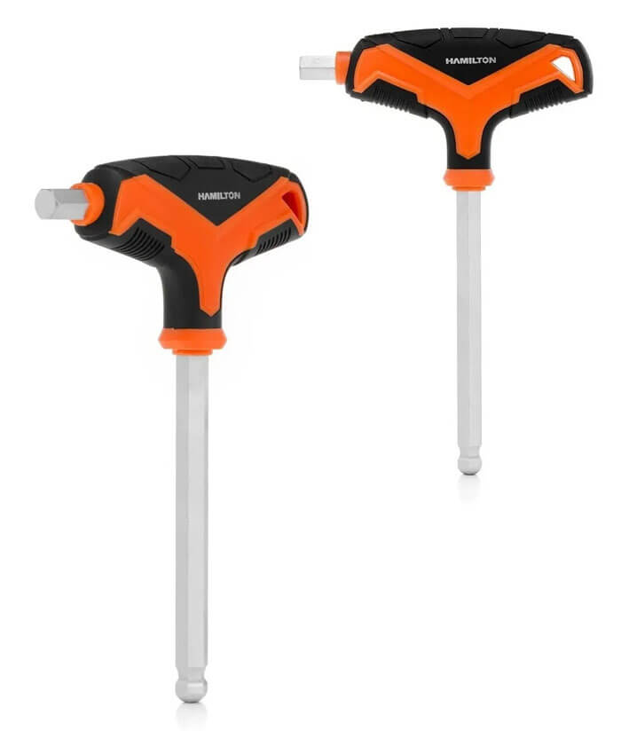 Juego Set Kit Llaves Hexagonales Allen Tipo T x14 pzas Hamilton - Imagen 3