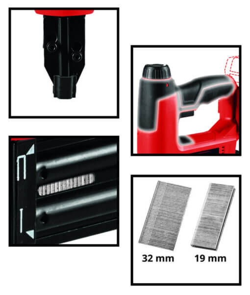 Grapadora - Clavadora 18v Sin Bateria Mod: TE-CN 18 Li - Sin baterías —  Ferretería Luma