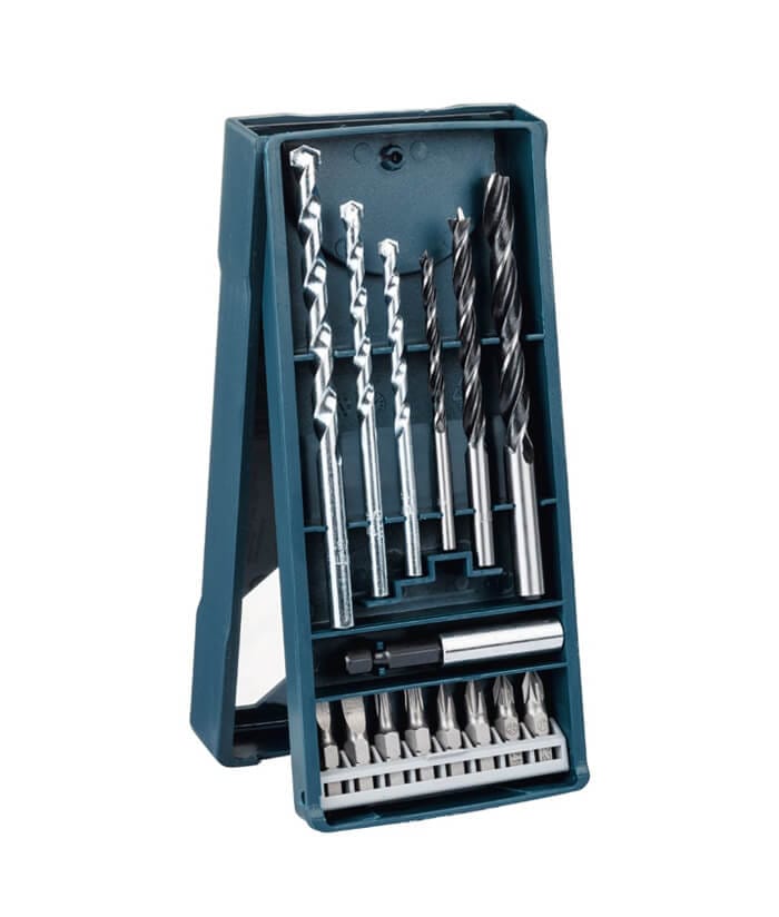 Juego Set Kit de Mechas Brocas Mini-X-Line x15 UNID. Bosch 2607017408