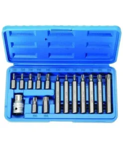 Juego Puntas Torx 1/2" 15 Piezas Ruhlmann RU24003