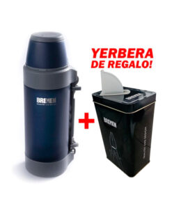 Termo 1.2lts Acero Inoxidable Bremen 7133 YERBERA DE REGALO!
