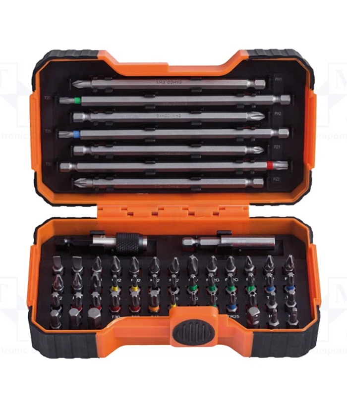 Kit de herramientas Bahco de 81 piezas, para electromecánica