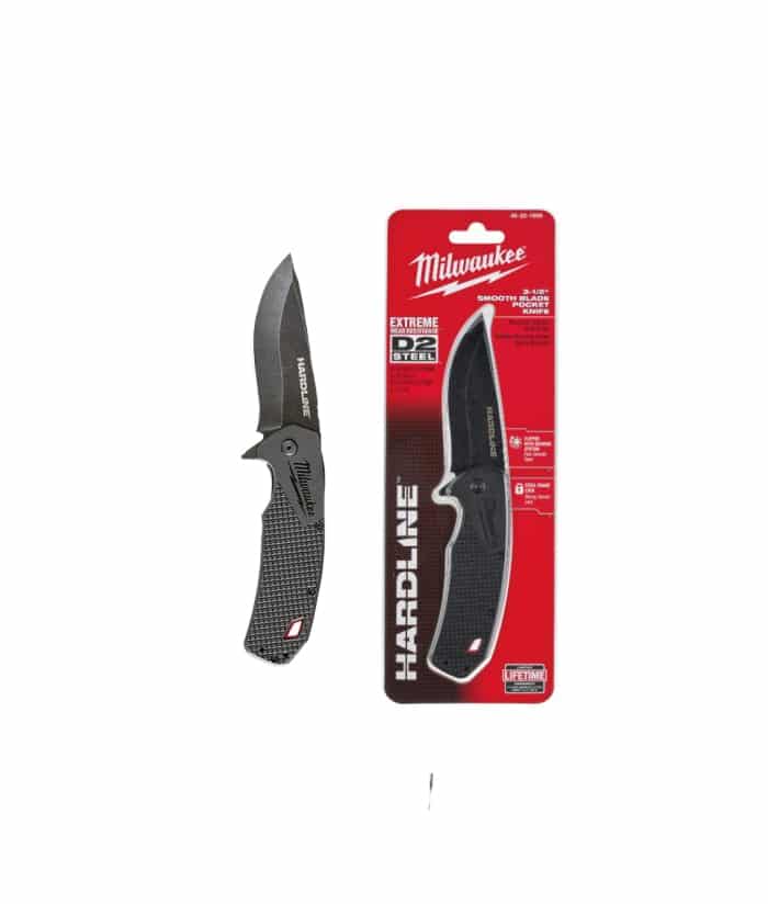 Cuchillo Navaja Milwaukee 4822-1999 Oxido Negro Acero D2