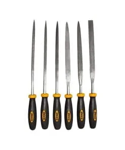 Juego Set Kit de Limas 6 Piezas Ingco