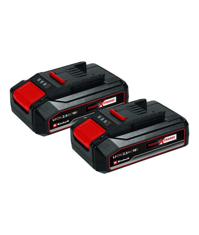 Juego Set Kit 2 Baterías de 2.5 Ah 18V PXC Power X Change Einhell
