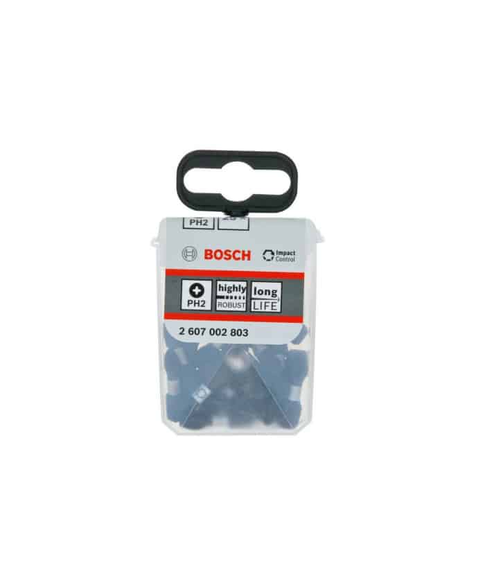 Juego Set Kit 25 Puntas de Impacto PH2 X 25mm Bosch - Imagen 2