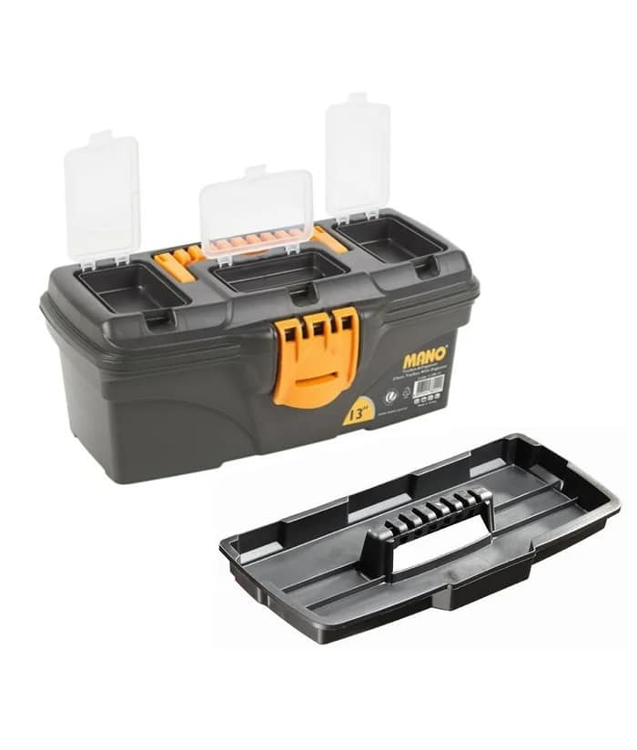 Caja de Herramientas 13" 320 x 165 x 136mm Mano - Imagen 3
