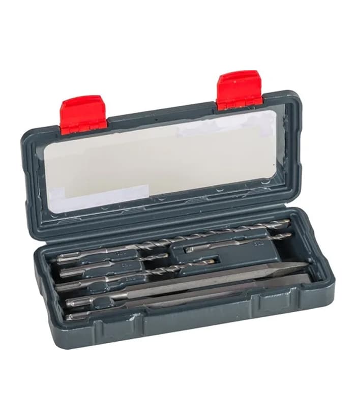 Juego Set Kit de Brocas y Cinceles SDS-Plus 6 Pzs. KWB 109166