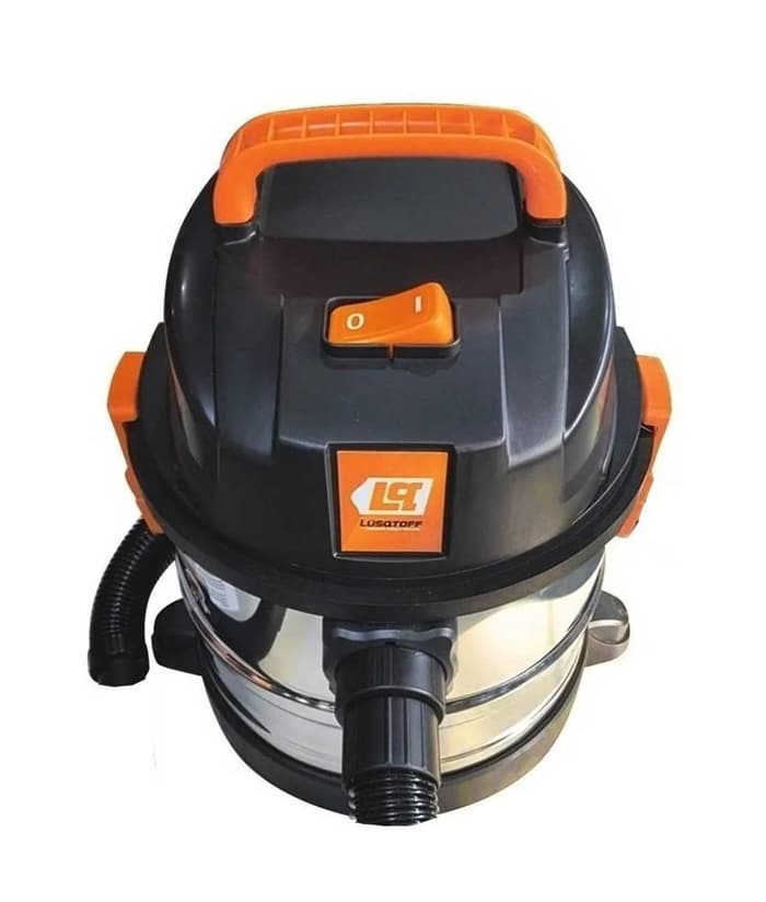 Aspiradora Eléctrica Acero Inoxidable 15lts 1400W Lüsqtoff Naranja/Negro LA-1500MM - Imagen 2
