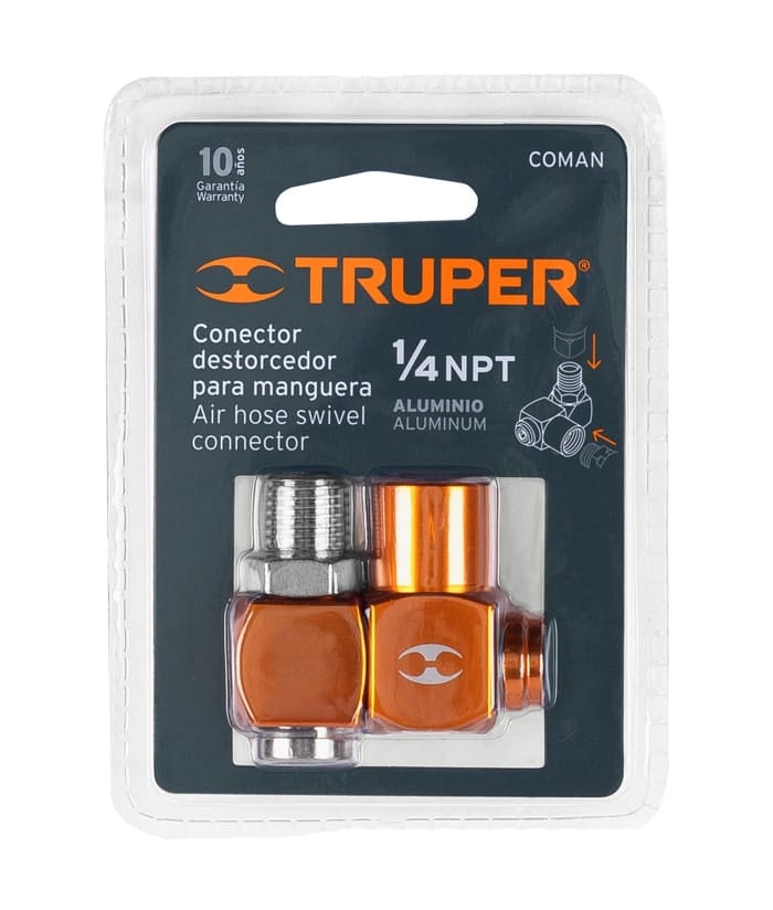 Destorcedor de Aluminio Cuerda 1/4" NPT Truper - Imagen 2