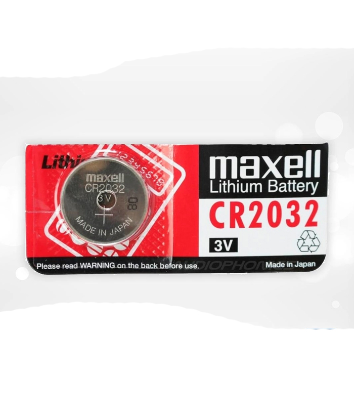 Maxell ML2032 pila litio botón recargable de 3V 65mAh (embalaje