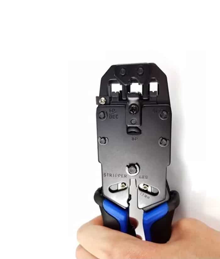 Pinza Crimpeadora Crimpadora Pelacables Multifunción Guiller PCCG - Imagen 2