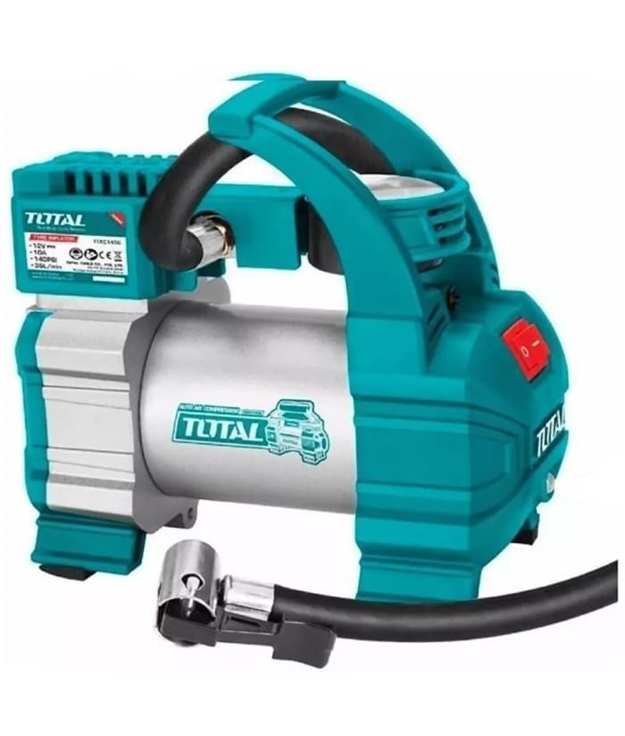 Compresor de Aire Inflador Pórtatil 12V 140psi Total TTAC1406 - Imagen 3