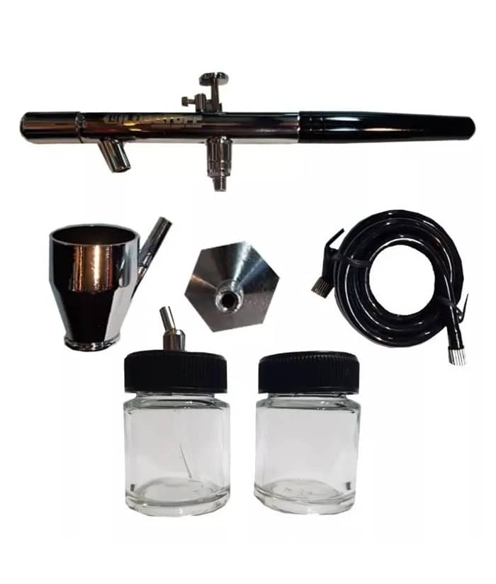 Aerógrafo Tipo Lápiz P/ Pintar + Accesorios Lüsqtoff - Imagen 4
