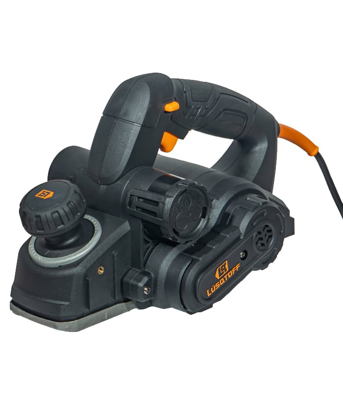 Cepillo Cepilladora Garlopa Rebajadora de Mano Eléctrica Eléctrico 220V 50Hz 1050W Black Series Lüsqtoff Naranja/Negro CEL1050-9