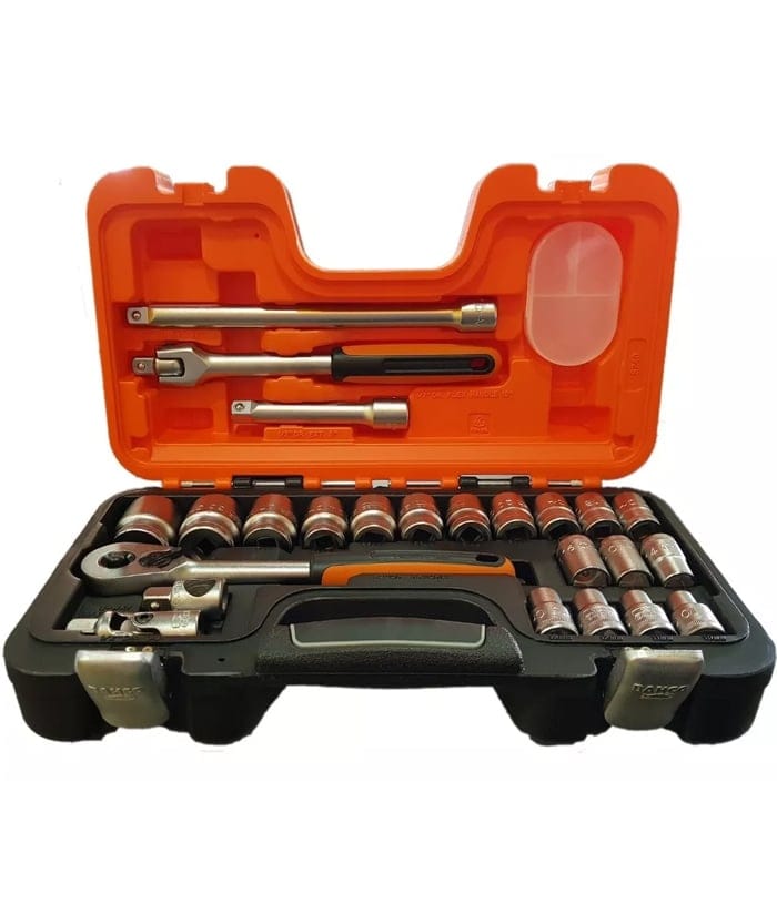 Juego Set Kit Caja de Tubos Bocallaves Enc. 1/2" x 24Pzs Bahco - Imagen 3