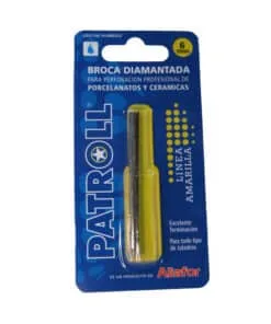 Mecha Broca Diamantada 6mm Patroll