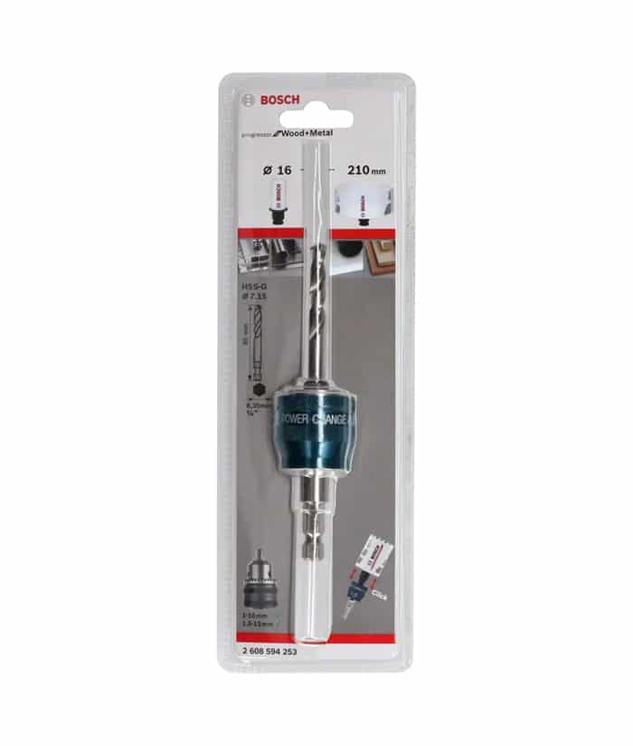 Adaptador Hexagonal Sierra Copa 14 - 210mm Power Change Bosch - Imagen 2