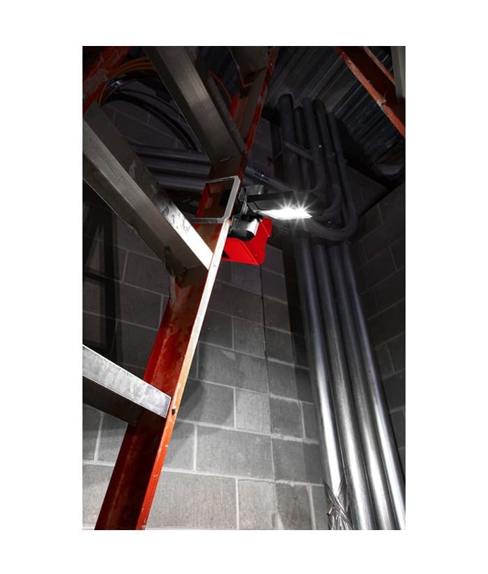 Reflector Linterna Luz Lámpara Led a Batería Inalámbrica 18V M18™ Milwaukee ROVER™ 2365-20 Rojo/Negro - Imagen 6