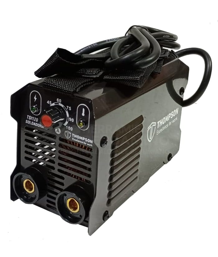 Soldadora Inverter MMA 100A Amper Electrodo Thompson TSI120 - Imagen 3