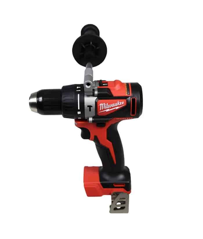 Taladro Atornillador Percutor a Batería Inalámbrico 18V M18 de 1/2" Milwaukee Rojo/Negro