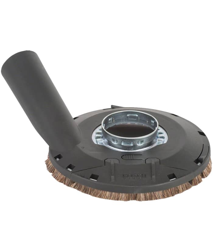 Caperuza Aspiración Extracción Polvo Lijado Amoladora 115mm 125mm Para Disco Desbaste Diamantado Bosch