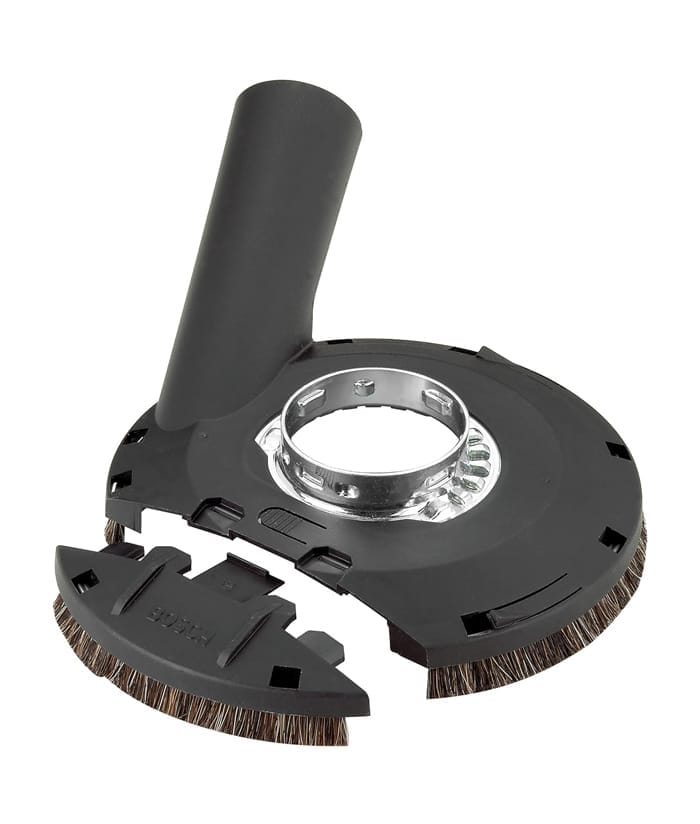 Caperuza Aspiración Extracción Polvo Lijado Amoladora 115mm 125mm Para Disco Desbaste Diamantado Bosch - Imagen 3