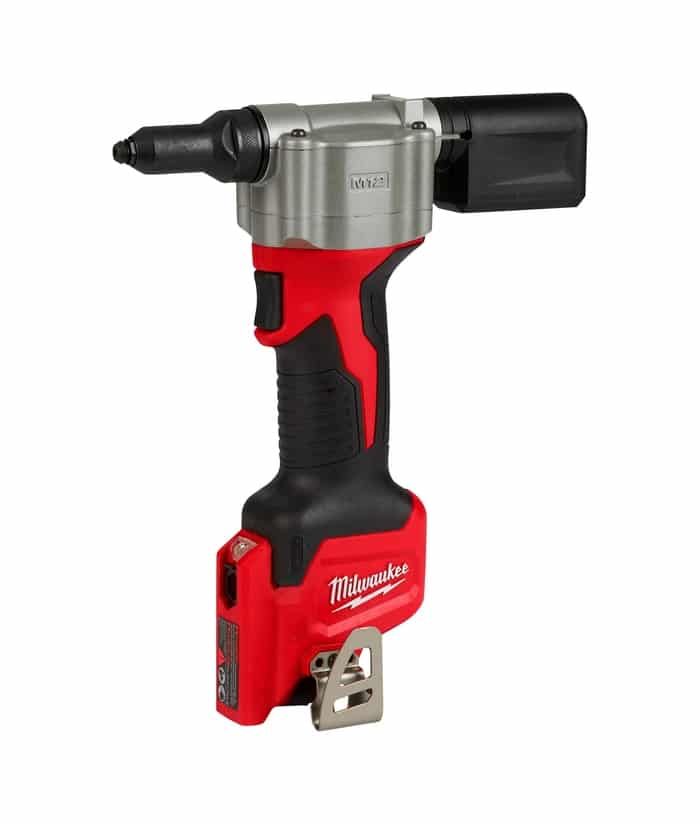 Combo Taladro/Atornillador Percutor a Batería 12V 3/8″ M12 2408-20 + Taladro/Atornillador Percutor a Batería 12V 13mm M2504-59a + Remachadora a Batería 12V 2550-20 Milwaukee Rojo/Negro - Imagen 3