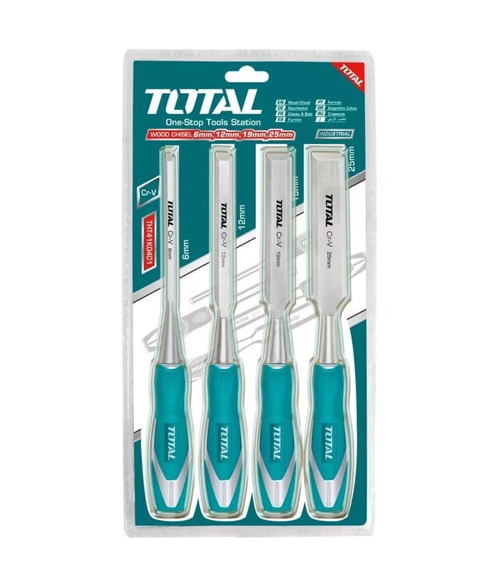 Juego Set Kit 4 Formones Total THT41K0401