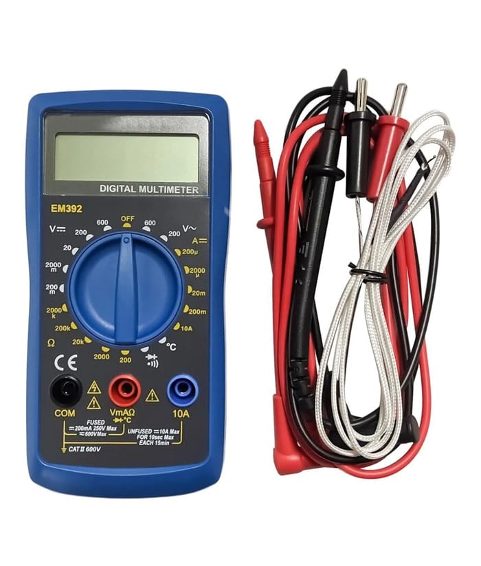 Tester Multimetro Digital Con Temperara Guiller EM392