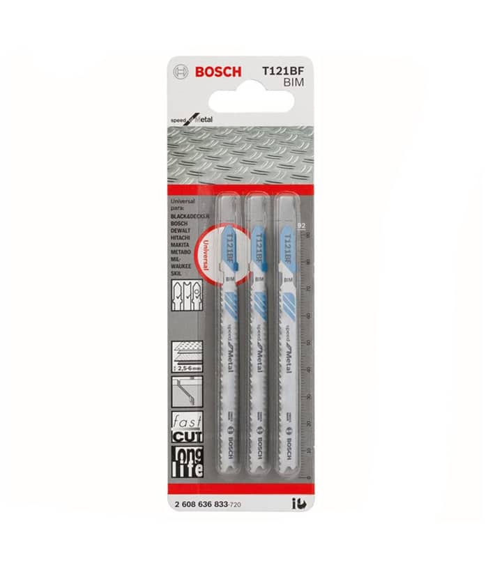 Hoja Sierra Caladora Para Metal Bosch T121BF BIM - Imagen 2