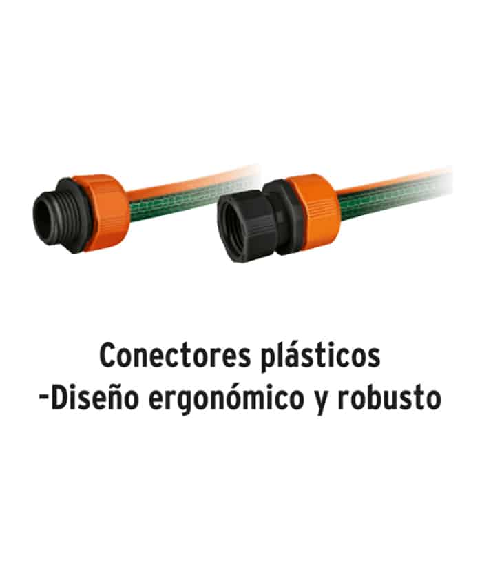 Manguera 1/2" Reforzada 3 Capas 15 mts Truper MAN-15X1/2RE - Imagen 2