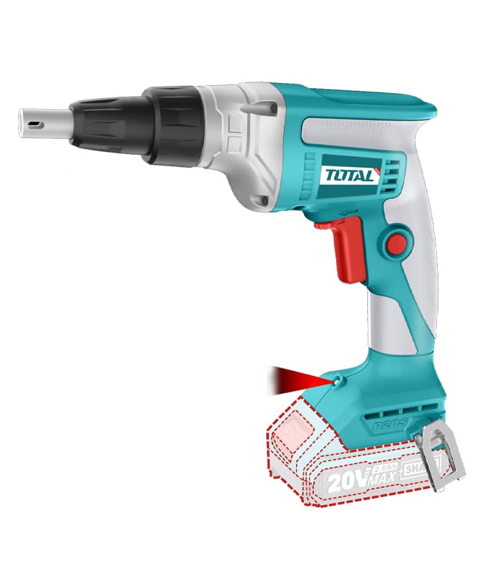 Atornillador a Batería Inalámbrico Para Durlock 20V Total TDSLI204200-4 - Imagen 2