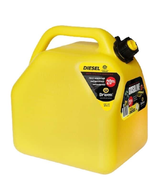 Bidón Canadiense 20lts Amarillo Driven BP20-A