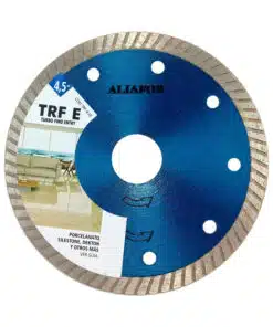 Disco Diamantado Turbo Fino 4.5" 115mm Para Cerámicos Cerámicas Porcelanatos Azulejos Aliafor