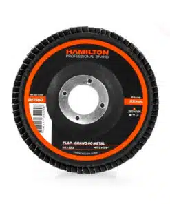 Disco Flap Cóncavo Zirconio Para Metal Abrasivo 115mm Grano #60 Hamilton