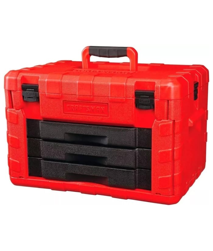 Juego Set Kit Maletín Caja con Tubos Bocallaves 1/4" 3/8" 1/2" Herramientas Manuales x 232 Pzs CMMT45063 Craftsman - Imagen 2