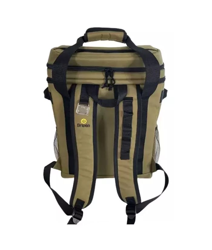 Bolso Mochila Conservadora Térmica Impermeable Color Verde Driven TD-T-0210/V - Imagen 2