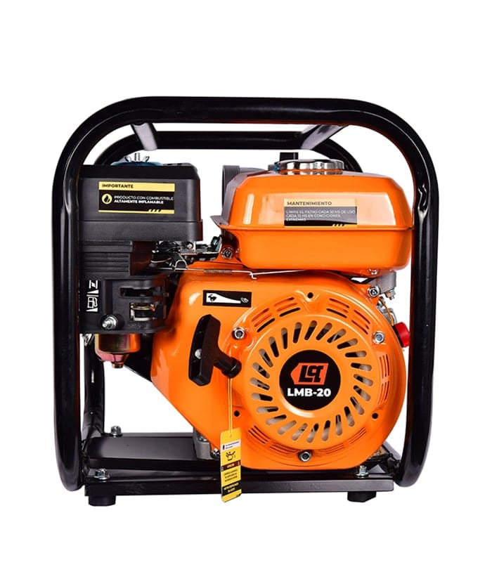 Motobomba a Explosión Naftera 2" 5.5hp 163CC Lüsqtoff Naranja LMB-20 - Imagen 2