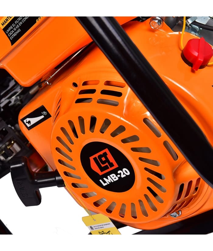 Motobomba a Explosión Naftera 2" 5.5hp 163CC Lüsqtoff Naranja LMB-20 - Imagen 5