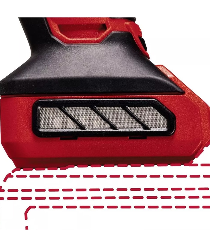 Amoladora Angular a Batería Inalámbrica 115/125mm Con Velocidad Variable Regulable Motor Brushless Sin Carbones 18V Einhell TP-AG 18/125 CE Q Li – Solo - Imagen 7