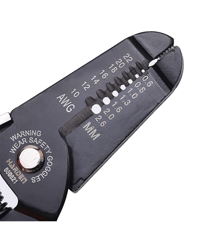 Pinza Alicate Pelacable Manual 7" 175mm Harden 660621 - Imagen 2